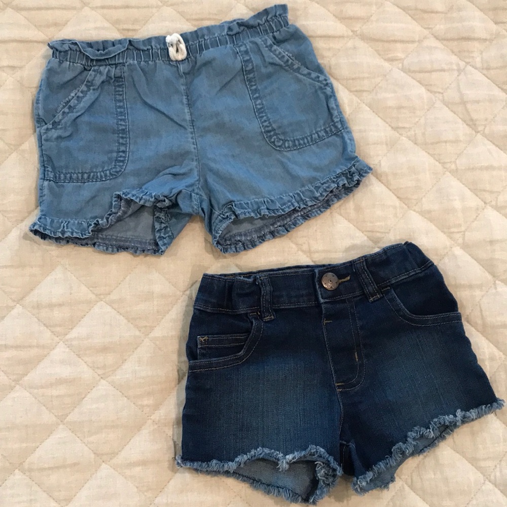 Toddler jean shorts